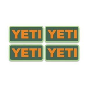 Pack of 4 Yeti Stickers